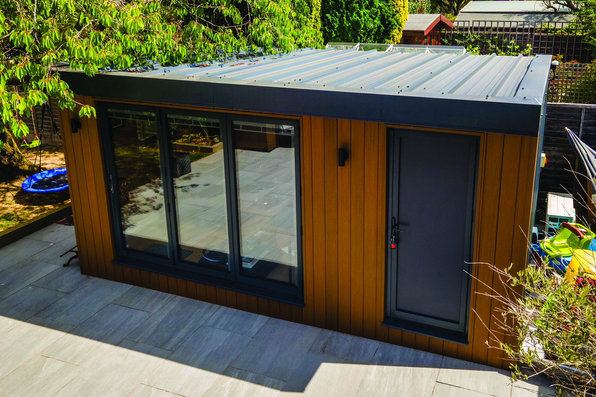 Greg’s Garden Office, Gym & Hideaway